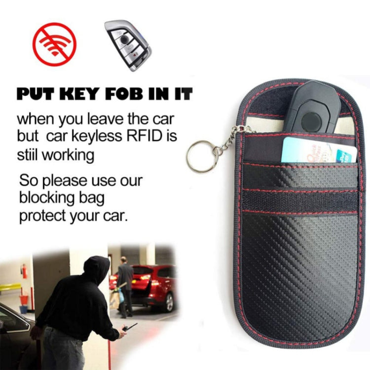 2 PCS Antimagnetic RFID Car Key Mobile Phone Bag Shielding Set Radiation Cell Phone Pocket - Antimagnetic RFID Package by PMC TechLife | Online Shopping South Africa | PMC TechLife | Buy Now Pay Later Mobicred