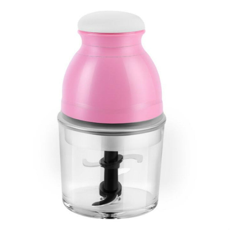 Portable Mixing Cup Electric Soy Milk Juicer Multi-function Cooking Machine Home Meat Grinder(Pink) - Electric juicers by PMC Jewellery | Online Shopping South Africa | PMC Jewellery