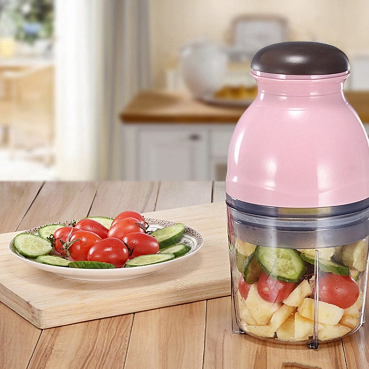 Portable Mixing Cup Electric Soy Milk Juicer Multi-function Cooking Machine Home Meat Grinder(Pink) - free shipping - PMC TechLife - Order now!