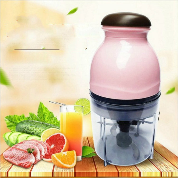 Portable Mixing Cup Electric Soy Milk Juicer Multi-function Cooking Machine Home Meat Grinder(Pink) - free shipping - PMC TechLife - Order now!