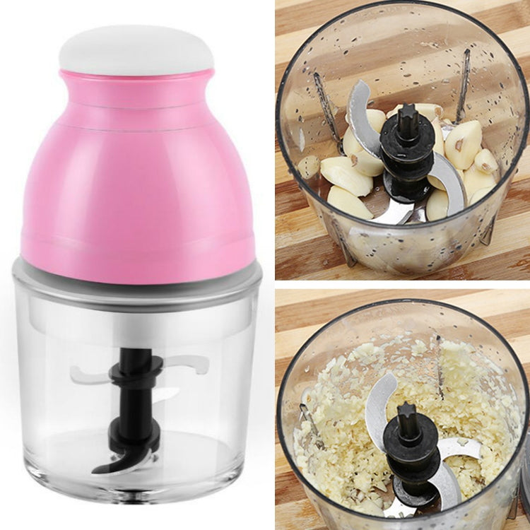Portable Mixing Cup Electric Soy Milk Juicer Multi-function Cooking Machine Home Meat Grinder(Pink) - Electric juicers by PMC TechLife | Online Shopping South Africa | PMC TechLife