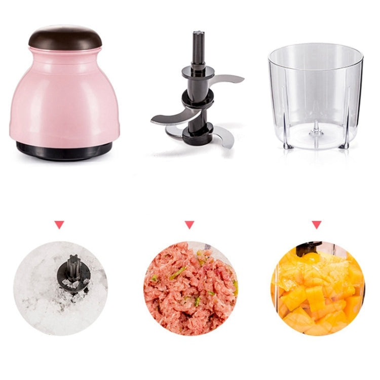 Portable Mixing Cup Electric Soy Milk Juicer Multi-function Cooking Machine Home Meat Grinder(Light Green) - Electric juicers by PMC TechLife | Online Shopping South Africa | PMC TechLife