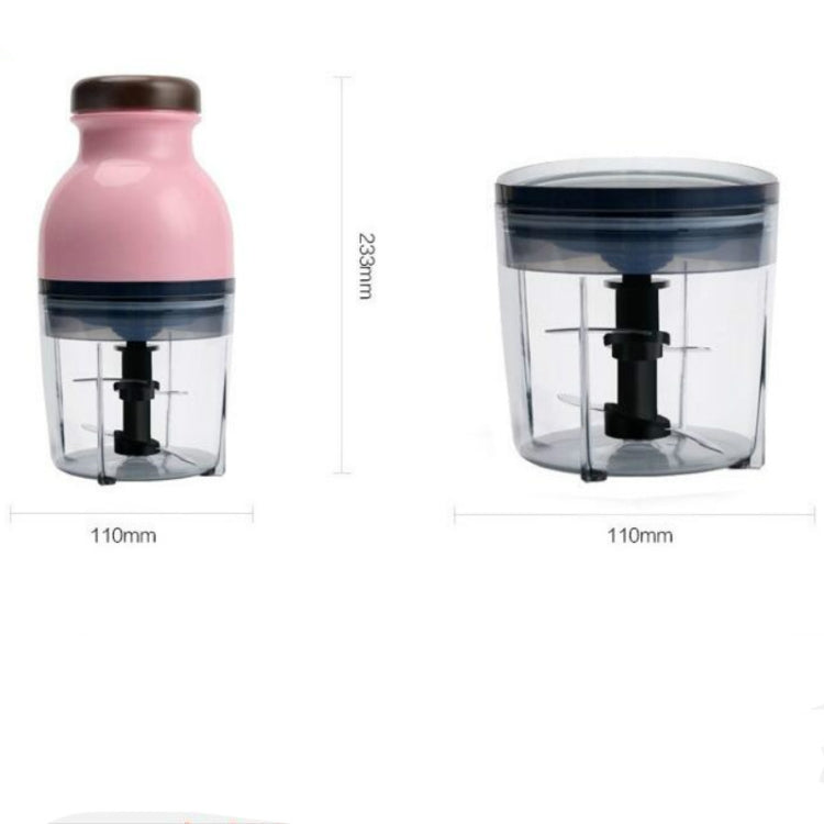 Portable Mixing Cup Electric Soy Milk Juicer Multi-function Cooking Machine Home Meat Grinder(Light Green) - Electric juicers by PMC TechLife | Online Shopping South Africa | PMC TechLife