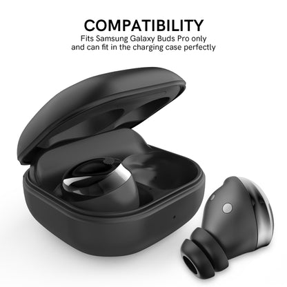 For Samsung Galaxy Buds Pro AhaStyle PT168 Silicone Earphone Earcups, Size:S(Black) - Anti-dust & Ear Caps by AhaStyle | Online Shopping South Africa | PMC Jewellery