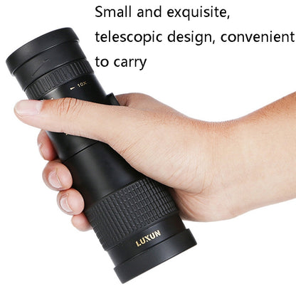 LUXUN 10-30x40 Single-Cylinder HD High-Power Telescope Mobile Phone Mini Telescope(Telescope & Phone Clip & Tripod) - Telescope & Microscope by LUXUN | Online Shopping South Africa | PMC Jewellery