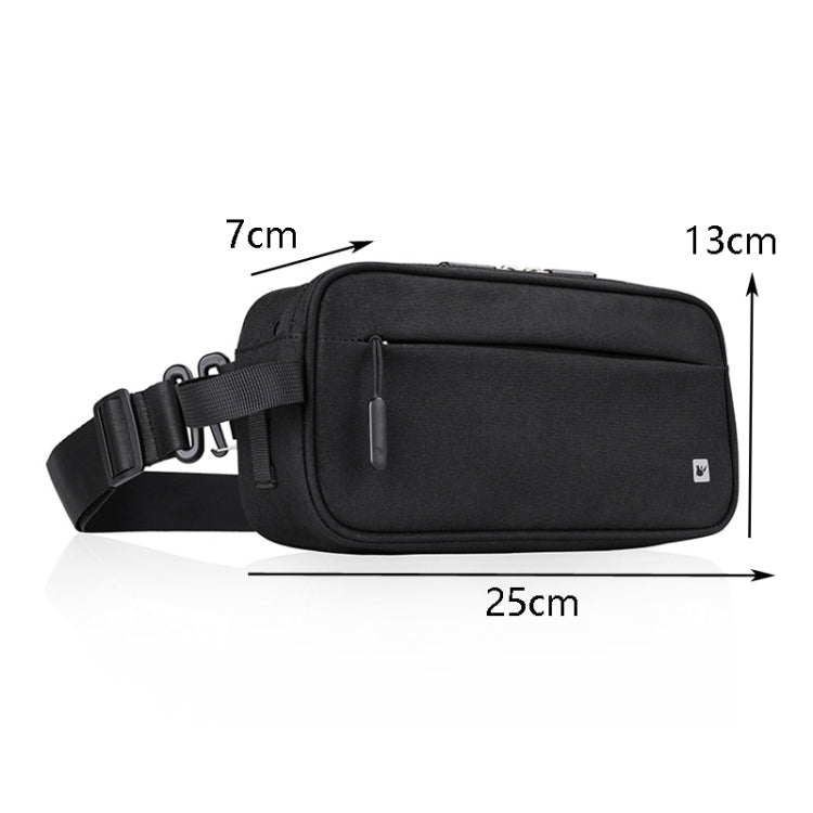 Rhinowalk X21921 2.5L Bicycle Front Hanging Bag(Full Black) - Bicycle Bags by Rhinowalk | Online Shopping South Africa | PMC TechLife | Buy Now Pay Later Mobicred