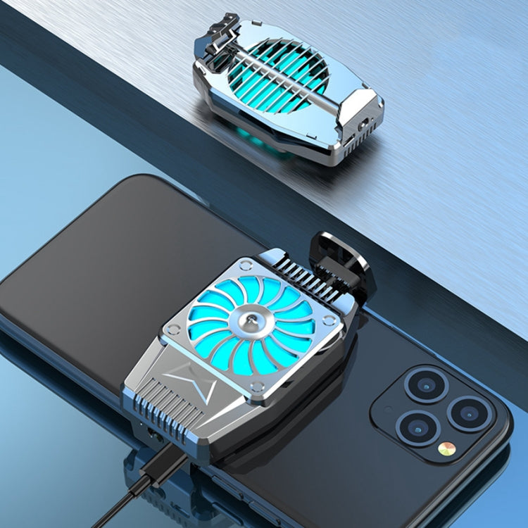 H15 Mobile Phone Radiator Semiconductor Rapid Cooling Portable Peripheral Cooling Mobile Phone Radiator Plug-in Models(Silver) - free shipping - PMC TechLife - Order now!