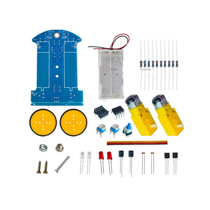 D2-1 DIY Electric Tracking Car Photosensitive Robot Parts - Math Toys by PMC Jewellery | Online Shopping South Africa | PMC Jewellery