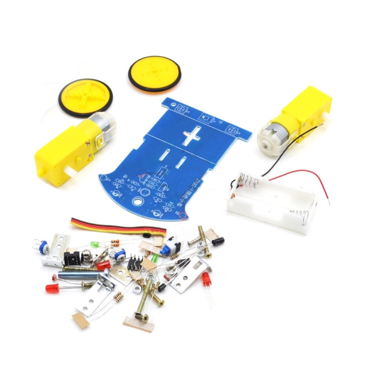 D2-1 DIY Electric Tracking Car Photosensitive Robot Parts - Math Toys by PMC Jewellery | Online Shopping South Africa | PMC Jewellery