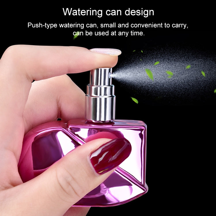 Heart-shaped Spray Perfume Bottle(Purple) - Cosmetics bottle by PMC Jewellery | Online Shopping South Africa | PMC Jewellery