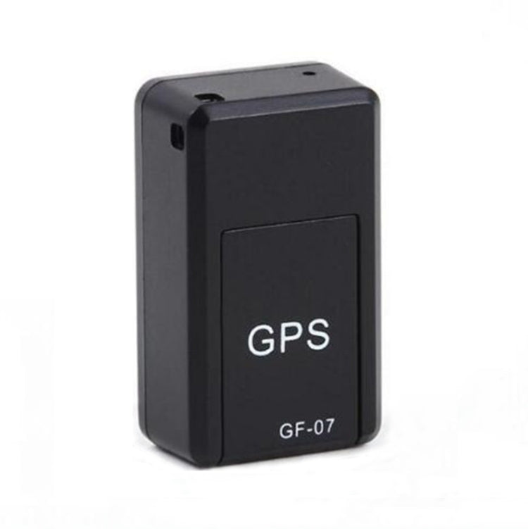 GF07 Locator Mini GPS Tracking Strong Magnetic Positioning Adsorption Anti Lost Device Voice Control Recordable(Black) - Personal Tracker by PMC Jewellery | Online Shopping South Africa | PMC Jewellery