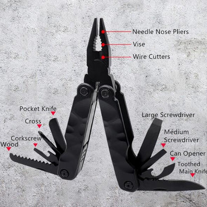 11 in 1 Outdoor Camping Survival Tool Foldable Multifunctional Pocket Plier(Standard Version) - Emergency Tools by PMC Jewellery | Online Shopping South Africa | PMC Jewellery