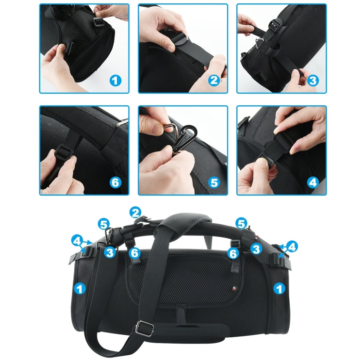 Bluetooth Speaker Single Shoulder Strap Case + Phone Bag Set For JBL Boombox 1/2 - Protective Case by PMC TechLife | Online Shopping South Africa | PMC TechLife