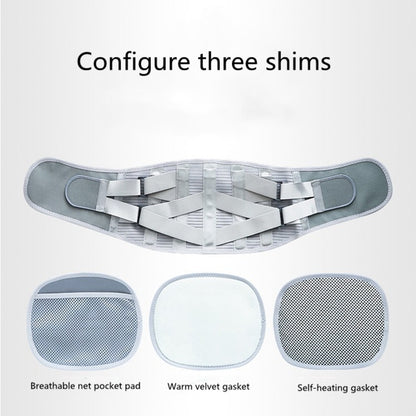 Steel Plate Support Warm And Breathable Waist Belt Waist Orthosis, Size:S - Corrector by PMC Jewellery | Online Shopping South Africa | PMC Jewellery