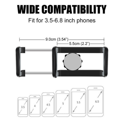 Car Mobile Phone Holder Buckle Instrument Trolley Inner Clip Mobile Phone Navigation Bracket With Number Plate - Car Holders by PMC Jewellery | Online Shopping South Africa | PMC Jewellery