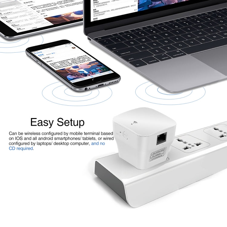 PIXLINK WR12 300Mbps WIFI Signal Amplification Enhanced Repeater, Plug Type:UK Plug - free shipping - PMC TechLife - Order now!