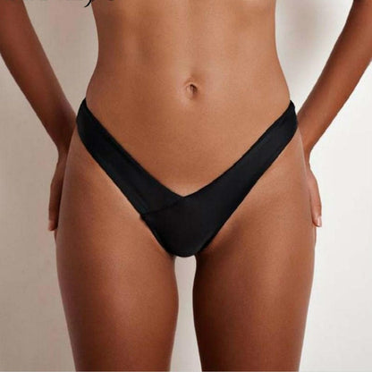 Sexy Women Cotton G String Thongs Low Waist Sexy Panties Ladies Seamless Underwear, Size:M(Green) - Ladies Underwear by PMC Jewellery | Online Shopping South Africa | PMC Jewellery