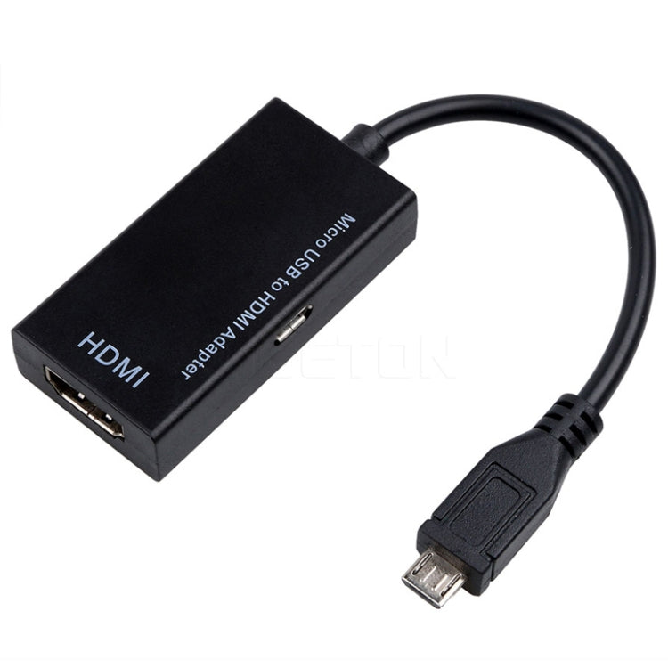 Micro USB To HDMI Female Adapter Cable 1080P HD for MHL Device HDTV Adapters For Samsung / Huawei - Audio Adapter by PMC Jewellery | Online Shopping South Africa | PMC Jewellery