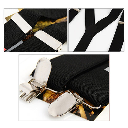 Candy-colored Stretch Polyester Adjustable Shoulder Strap Clip(Black) - Belts by PMC Jewellery | Online Shopping South Africa | PMC Jewellery