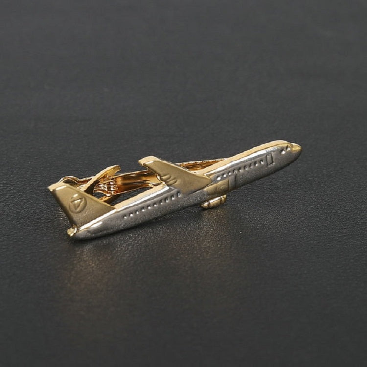 Men Signature Metal Tie Clip Clothing Accessories(Silver Plane) - Tie clip by PMC Jewellery | Online Shopping South Africa | PMC Jewellery