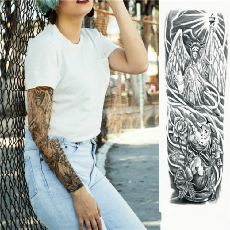 2 PCS Large Arm Sleeve Waterproof Temporary Tattoo Sticker(TQB-022) - Sticker by PMC Jewellery | Online Shopping South Africa | PMC Jewellery