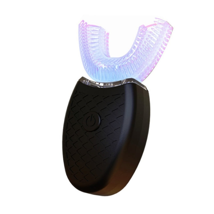 Lazy U-shaped Mouth Whitening Tooth Electric Toothbrush(Black) - free shipping - PMC TechLife - Order now!