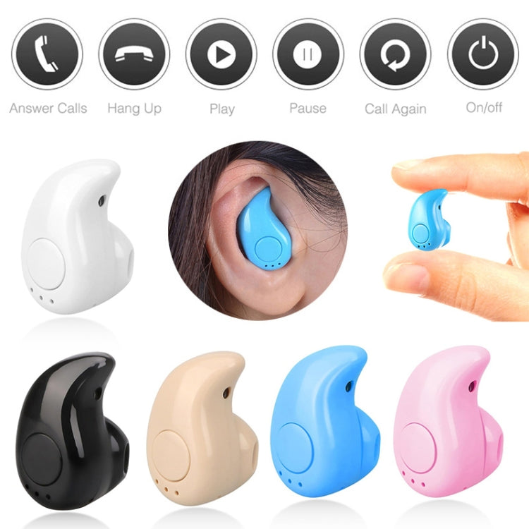 S530 Mini In-ear Sport Handsfree Wireless Bluetooth Earphone, with Microphone(white) - Bluetooth Earphone by PMC TechLife | Online Shopping South Africa | PMC TechLife