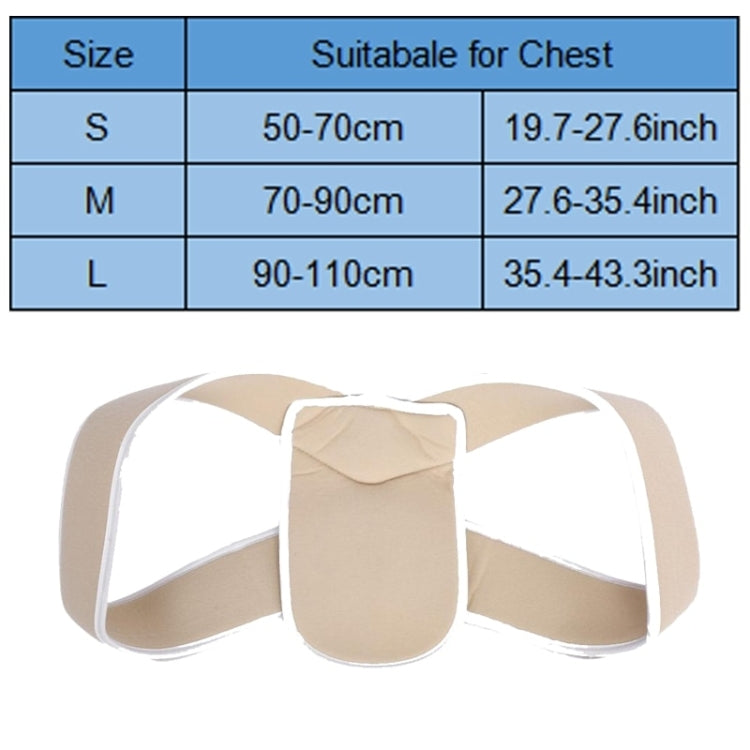 Adjustable Upper Back Shoulder Support Posture Corrector Adult Corset Spine Brace Back Belt, Size:S(Black) - Corrector by PMC Jewellery | Online Shopping South Africa | PMC Jewellery