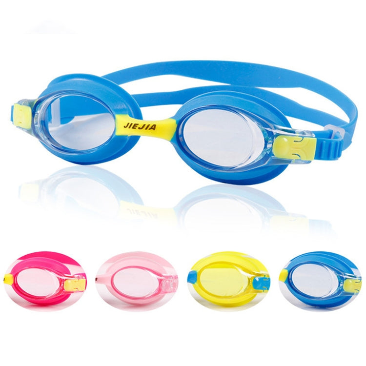 JIEJIA J2670 Silicone Swimming Goggles for Children(Blue) - Swimming Glasses by PMC Jewellery | Online Shopping South Africa | PMC Jewellery