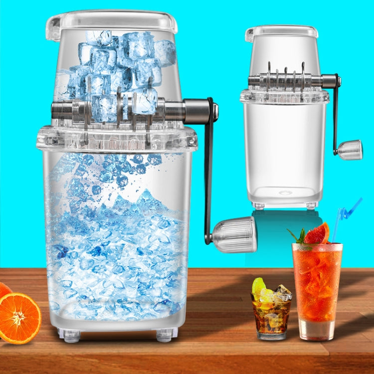 Small Household Manual Ice Crusher Multifunctional DIY Hand-Cranked Ice Machine - Stirrer & Squeezer by PMC TechLife | Online Shopping South Africa | PMC TechLife