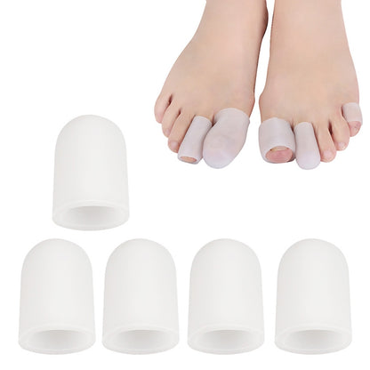 5 PCS Corn Toe Cover Finger Toe Care Set Color Random Delivry, Style:Closed - Corrector by PMC Jewellery | Online Shopping South Africa | PMC Jewellery