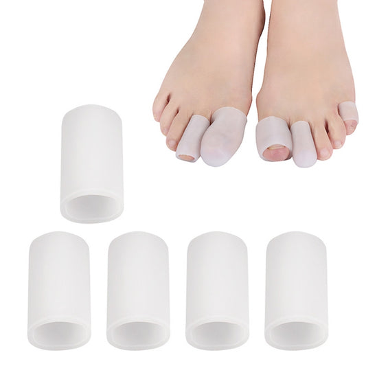 5 PCS Corn Toe Cover Finger Toe Care Set Color Random Delivry, Style:Open - Corrector by PMC Jewellery | Online Shopping South Africa | PMC Jewellery