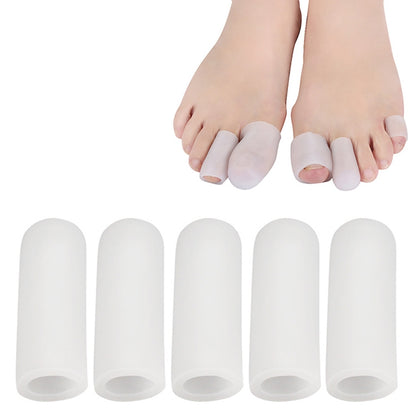 5 PCS Corn Toe Cover Finger Toe Care Set Color Random Delivry, Style:Closed L - Corrector by PMC Jewellery | Online Shopping South Africa | PMC Jewellery