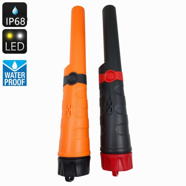 MD970 Water-resistant High Sensitivity Metal Positioning Rod Adjustable Sensitivity Metal Detector(Orange) - Metal Detector by PMC TechLife | Online Shopping South Africa | PMC TechLife