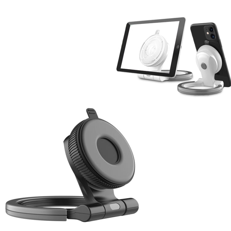 Two-in-one Multifunctional Wall-mounted Desktop Phone Computer Bracket(Black Nano Stickers) - Desktop Holder by PMC Jewellery | Online Shopping South Africa | PMC Jewellery