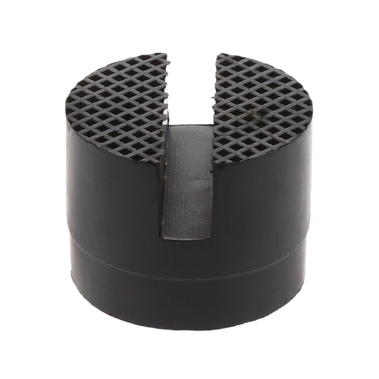 Floor Slotted Car Rubber Jack Pad Frame Protector Adapter Jacking Disk Pad Tool(Black) - Car Jacks by PMC TechLife | Online Shopping South Africa | PMC TechLife