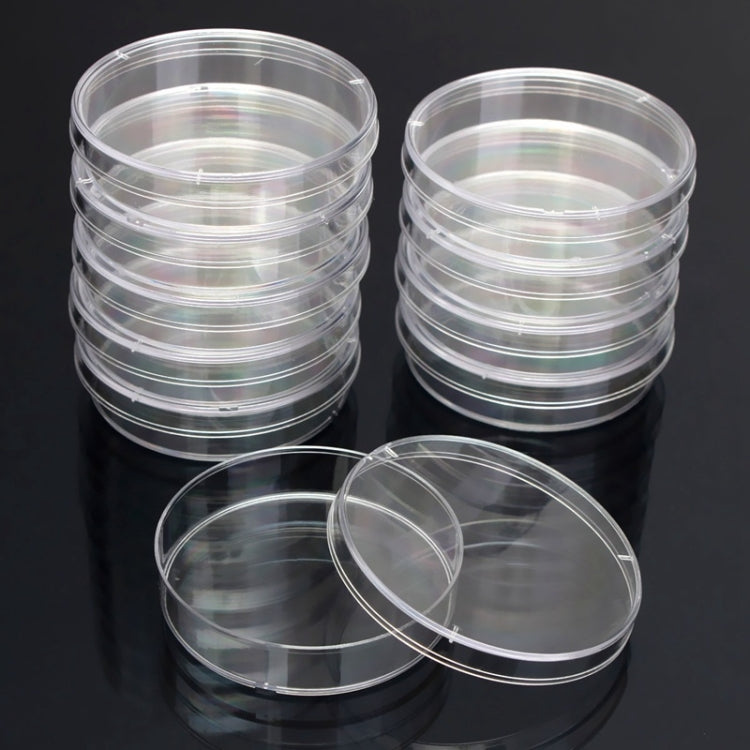 10 PCS Polystyrene Sterile Petri Dishes Bacteria Dish Laboratory Biological Scientific Lab Supplies, Size:60mm - Teaching Resources by PMC Jewellery | Online Shopping South Africa | PMC Jewellery