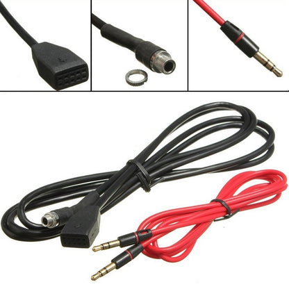 AUX Audio Cable Suitable For BMW BM54/E46/E39/E53/X5 - DIY Cables by PMC Jewellery | Online Shopping South Africa | PMC Jewellery | Buy Now Pay Later Mobicred