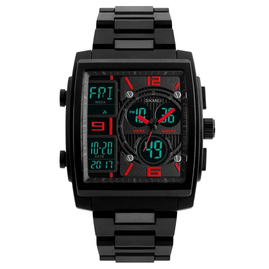 SKMEI 1274  Men Fashion Electronic Watch Multifunctional Outdoor Sports Watch(Red) - Sport Watches by SKMEI | Online Shopping South Africa | PMC Jewellery | Buy Now Pay Later Mobicred