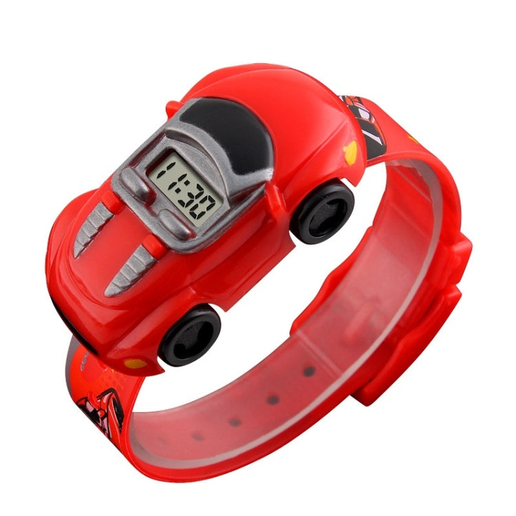 SKMEI 1241 Fashion Cute Cartoon Car Children Digital Watch(Red) - Cartoon Watches by SKMEI | Online Shopping South Africa | PMC Jewellery | Buy Now Pay Later Mobicred