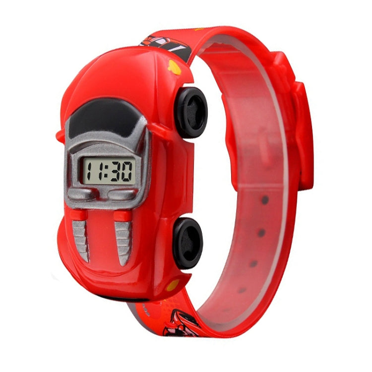 SKMEI 1241 Fashion Cute Cartoon Car Children Digital Watch(Red) - Cartoon Watches by SKMEI | Online Shopping South Africa | PMC Jewellery | Buy Now Pay Later Mobicred