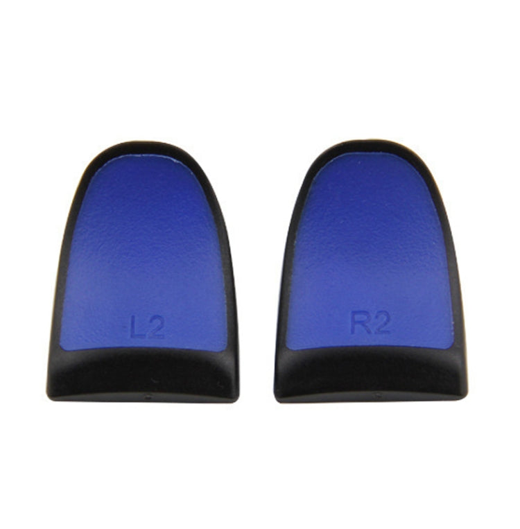 2 Pairs Gamepad Extended Buttons L2R2 Buttons Suitable For PS4(Blue) - Gamepads by PMC TechLife | Online Shopping South Africa | PMC TechLife