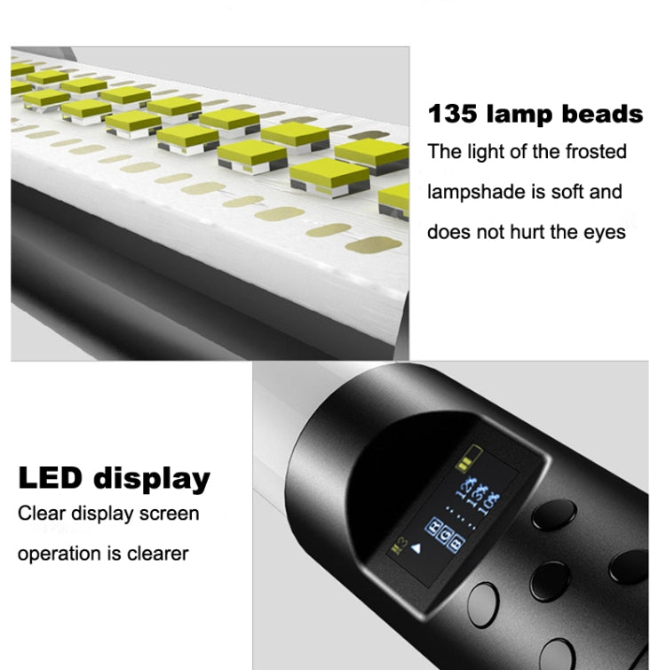 RGB Colorful Photography Light Stick 3000K-6500K Adjustable Temperature Light Stick -  by PMC TechLife | Online Shopping South Africa | PMC TechLife