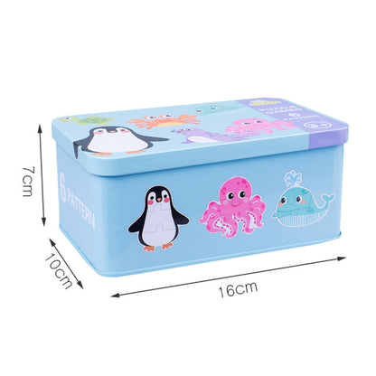 DUOQU Children Early Education Picture Puzzle Toy Box Set(Wild Animal) - Puzzle Toys by PMC Jewellery | Online Shopping South Africa | PMC Jewellery