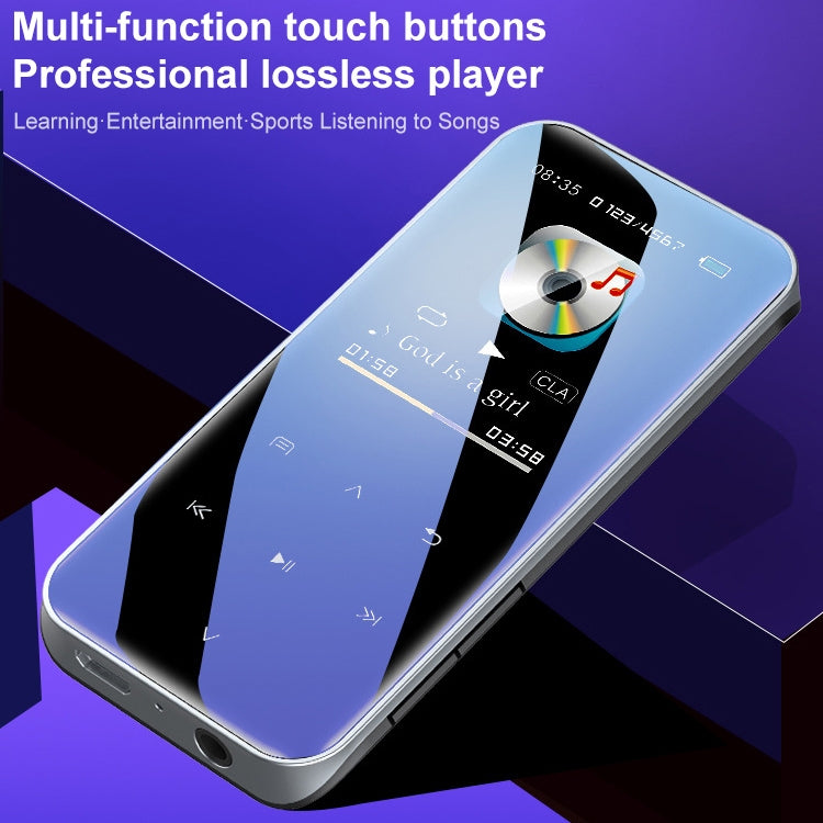 M22 Portable Bluetooth Touch Screen MP3 Player Recorder E-Book, Memory Capacity: 4GB(Black) - MP3 Player by PMC TechLife | Online Shopping South Africa | PMC TechLife