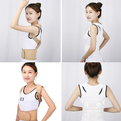 Adult Back Posture Correction Belt Kyphosis Correction Body Restraint Belt, Specification: S(White) - Corrector by PMC Jewellery | Online Shopping South Africa | PMC Jewellery