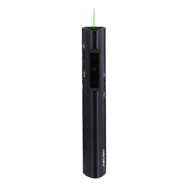 Deli 2.4G Flip Pen Business Presentation Remote Control Pen, Model: 2801G Black (Green Light) -  by Deli | Online Shopping South Africa | PMC TechLife | Buy Now Pay Later Mobicred