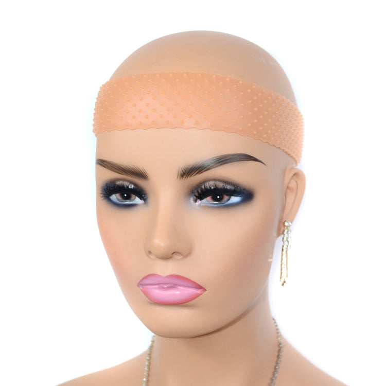 Wig Silicone Hair Band Lace Headgear Silicone Wig Hair Band(Orange) - Wigs by PMC Jewellery | Online Shopping South Africa | PMC Jewellery