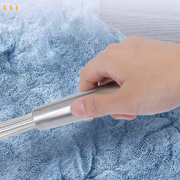2 PCS Manual Whisk Stainless Steel Glass Bead Egg Whisk Kitchen Household Hand-Held Baking Tools Type A 10 Inch - Stirrer & Squeezer by PMC TechLife | Online Shopping South Africa | PMC TechLife