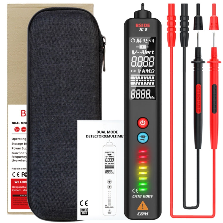 BSIDE X1 Smart Digital Multimeter Test Electric Pen Voltage Detector - free shipping - PMC TechLife - Order now!